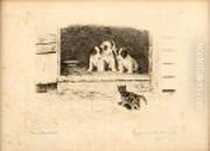 How About It?, Wire Fox Terrier by Marguerite Kirmse