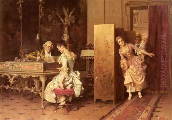Signorina E Cavaliere (Young Lady and Cavalier) - view 1
