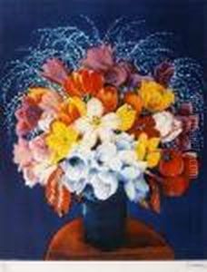 Bouquet Bleu by Jean Kisling
