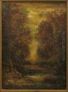 Autumn Landscape by Hudson Mindell Kitchell