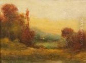 Autumn Landscape by Hudson Mindell Kitchell