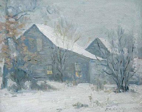 Country Home In Winter - view 1