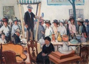 The Auction by Frederick Kitson Cowley