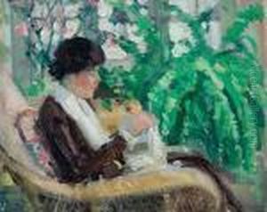 Woman Knitting Woman Knitting