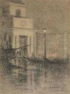 Venice At Night by Frederick Kitson Cowley
