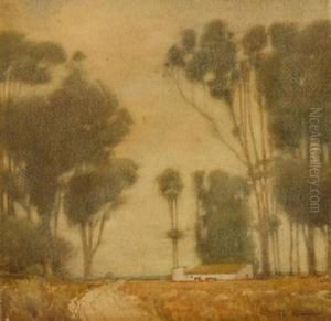 An Avenue Of Trees by Theodor Severin Kittelsen