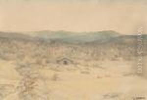Landskap by Theodor Severin Kittelsen