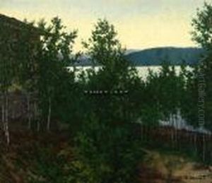 Kveld by Theodor Severin Kittelsen