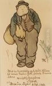 Han Sevat, Farvel 1907 1907 by Theodor Severin Kittelsen