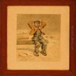 A Fisherman's Son by Johann Adolf Kittendorff