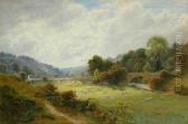 Grazing Sheep - view 1