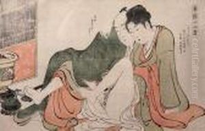 Foreplay by Torii Kiyonaga