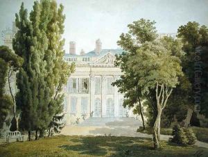 View of the Maison de la Reine, Paris, 1811