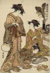 Hoshiai , From The Series Hana Kuruwa Gosechi Yu