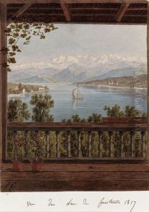 View of Lake Constance by Louise Cochelet