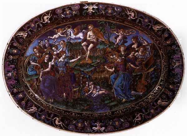 Apollo and the Muses 57 x 42 - view 1