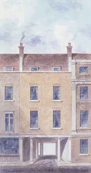 The Old Entrance to Scotland Yard, 1824 - view 1