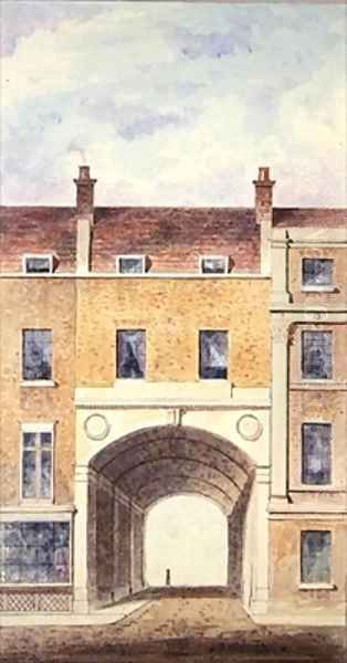 The Improved Entrance to Scotland Yard - view 1