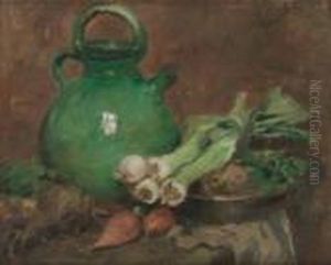 Stilleben Med Gronsaker by Esther Kjerner