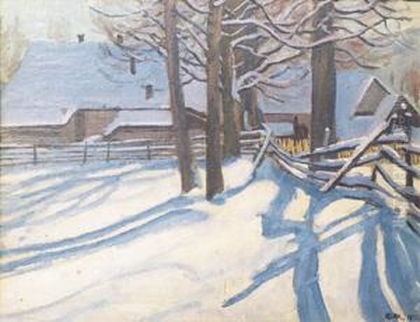 Zima Na Wsi - view 1