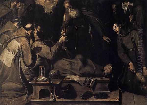 Death of St Francis 1593 - view 1