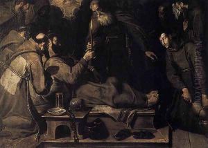 Death of St Francis 1593 by Bartolome Carducci (or Carducho)
