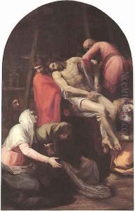 The Descent from the Cross, 1595 by Bartolome Carducci (or Carducho)