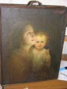 The Virgin And Child by Theodor Kleehaas