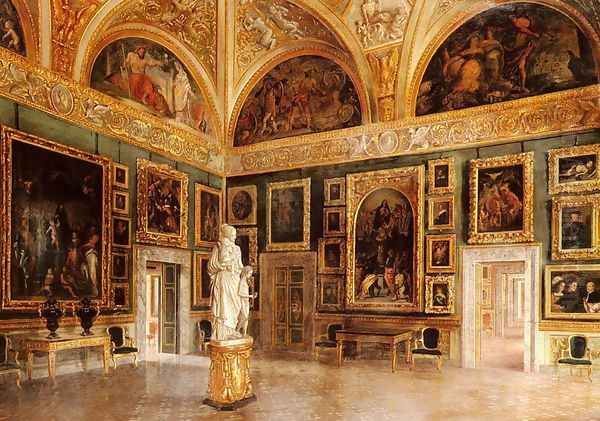 The Interior Of The Pitti Palace - view 1