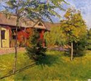 Colony Of Painters In Szolnok by Janos Kleh