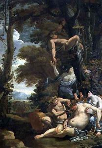 Drunken Silenus, 1640-50 by Nicolas Chaperon