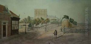 Norwich Castle by John Joseph Cotman