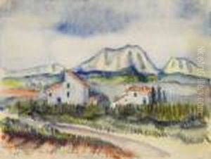 Crau-landschaft by Paul Kleinschmidt