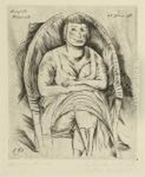 Margarethe Kleinschmidt 28 Jahre Alt. 1921 - view 1