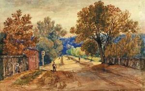 Clarence harbour, Norwich by John Joseph Cotman