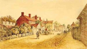 Lame dog road, Norwich by John Joseph Cotman