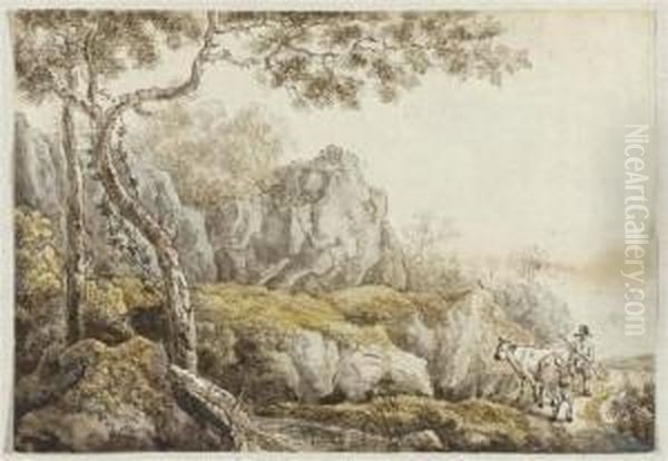 Landscape With Herdsmen - view 1