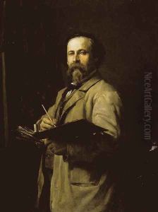 Autorretrato by Salvador Martinez Cubells