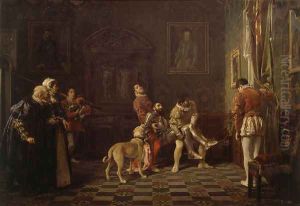 La vuelta del torneo (The return of the tournament) by Salvador Martinez Cubells