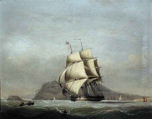 H.M.S. Pique under Sail by Nicholas Matthews (1816-51) Condy