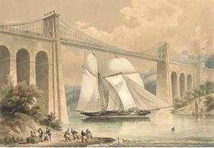 The schooner yacht Wyvern, R.Y.S., by T. Picken by Nicholas Matthews (1816-51) Condy