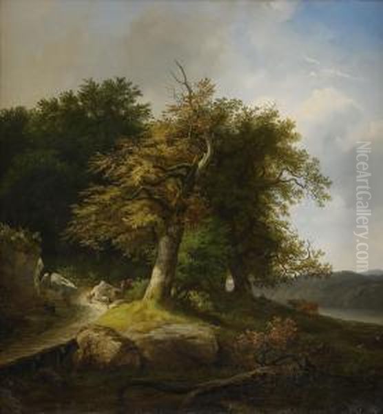 Landskap Med Betande Boskap - view 1