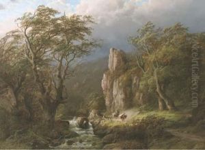 Stormy Weather by Johann Bernard Klombeck