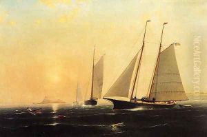 Harbor at Sunset by George Curtis