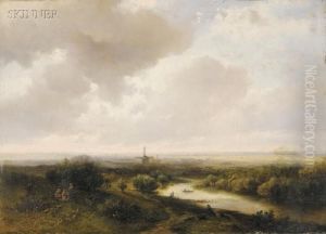 A Picnic Overlooking The River