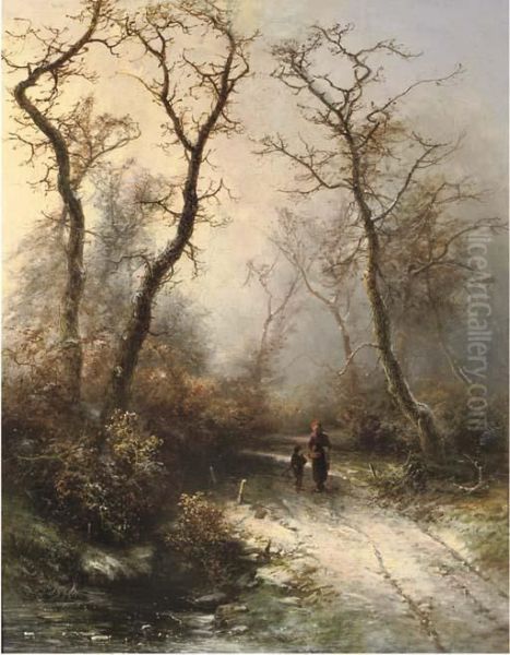 In The Forest In Winter - view 1