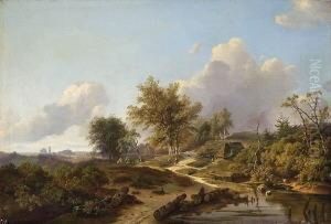 Niederlandische
 Bachlandschaft.