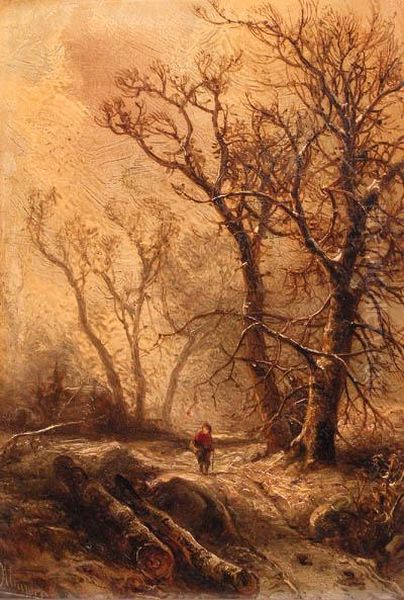 A Forest In Winter - view 1