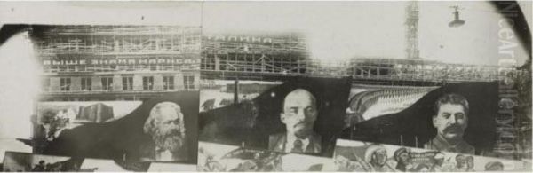Monumental Display For The Hotel Mossovet (later The Moscow Hotel, Now Destroyed) - view 1
