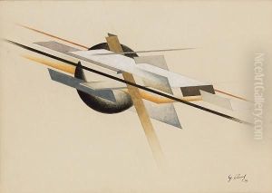 Dynamic City by Gustav Gustavovich Kluzis